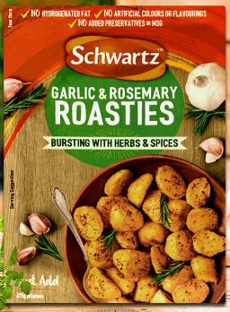 Schwartz Sachets - Crispy Pot Roasties and Garlic 6 x 33g